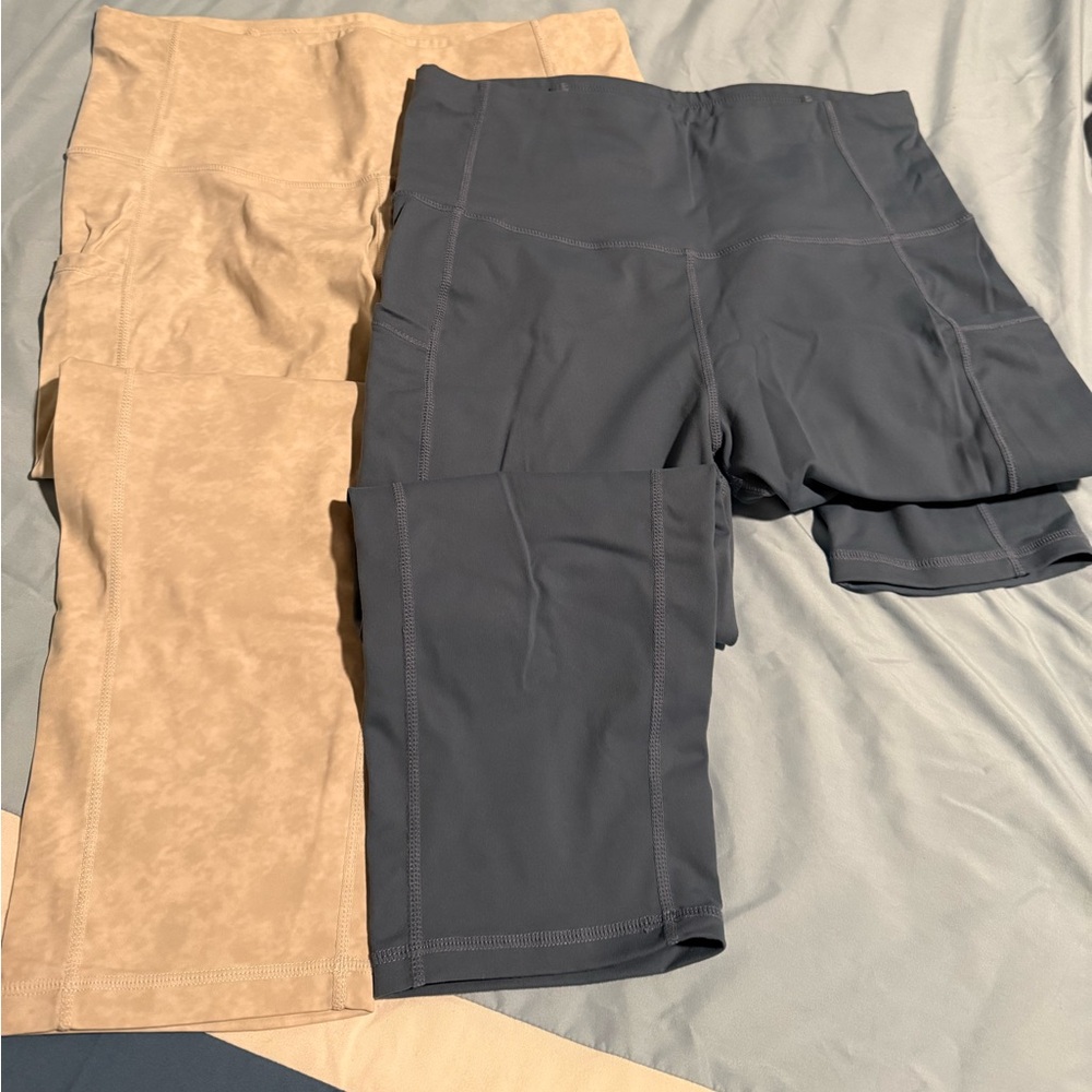 THE GYM PEOPLE High Waist Capris Yoga Pants/Leggings